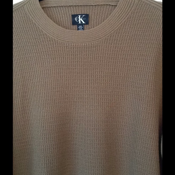 Calvin Klein men's 100% Pima Cotton sweater XXL - Picture 3 of 4