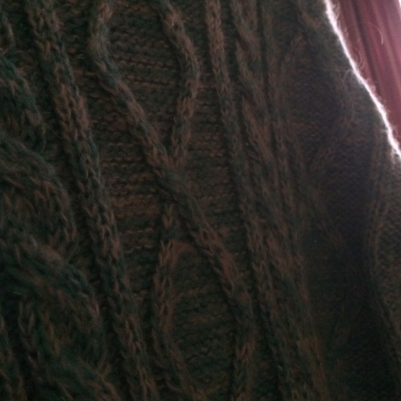 Blue "So" crew-neck, plushy sweater - Picture 4 of 4