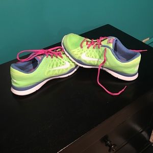 Neon Nike Shoes