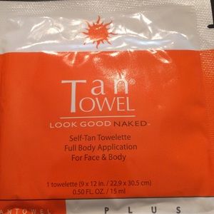 Tan Towel Full Body Plus 8 piece pack