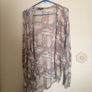Light weight Multi-Colored Cardigan
