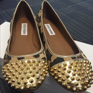 Steve Madden Leopard Flats  NEW!