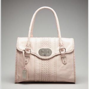 NWT Badgley Mischka Jill Woven Satchel