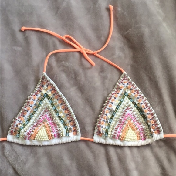 brand new vs beaded bikini