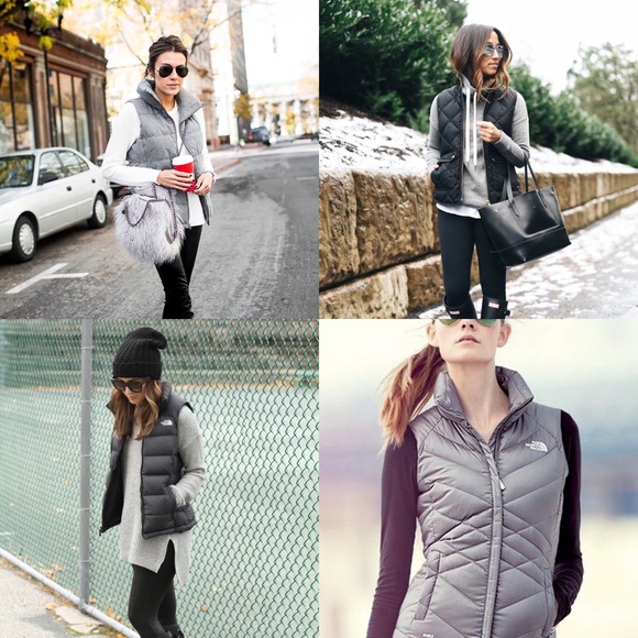 The North Face Jackets & Blazers - North Face Vest-gray-PRICE Firm!