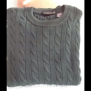 Men's Nautica Dark Green thick sweater size XXL