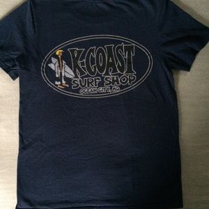 navy blue k-coast shirt