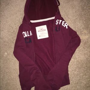 Hollister Marroon Hoodie