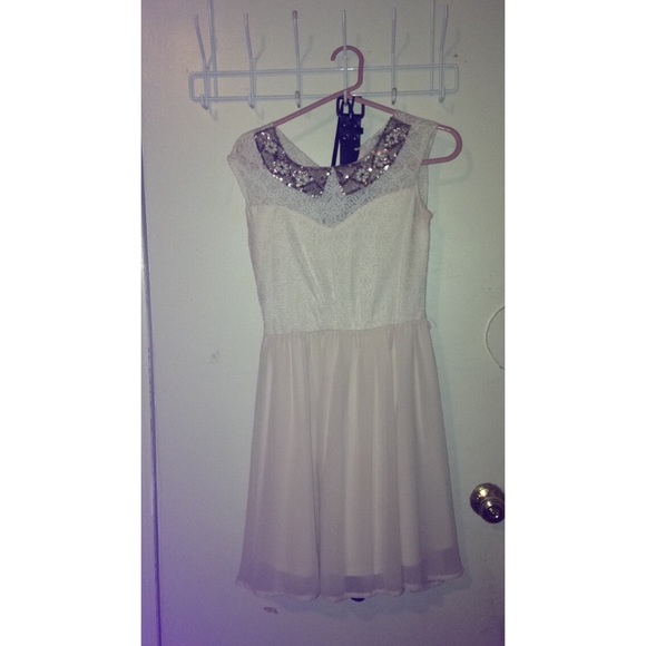 Cute champagne colored dress