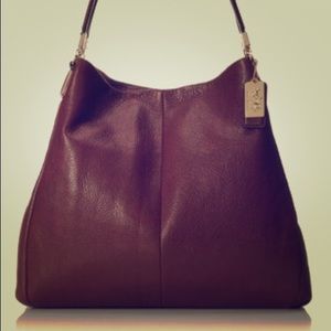 Last Pay Cut ✨ Coach Madison Phoebe Leather  Bag