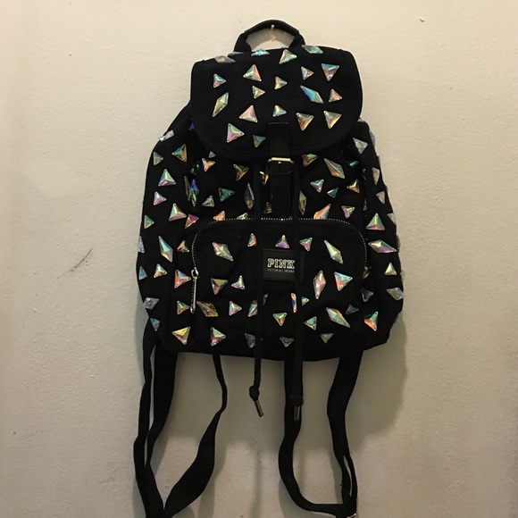 Victoria's Secret PINK mini rhinestone backpack
