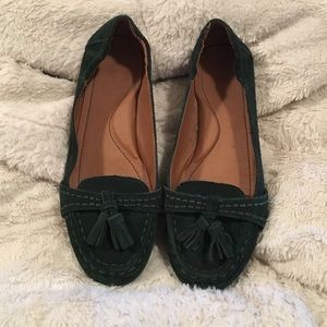 Hunter Green Loafers