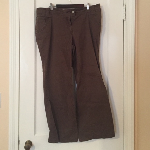 Brown "khaki" pants