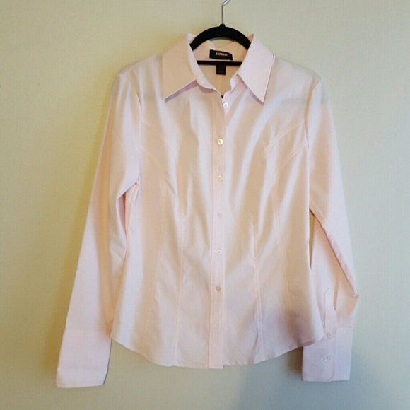 FINAL REDUCTION *NWOT* Express Pink button down