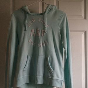 mint green abercrombie sweatshirt