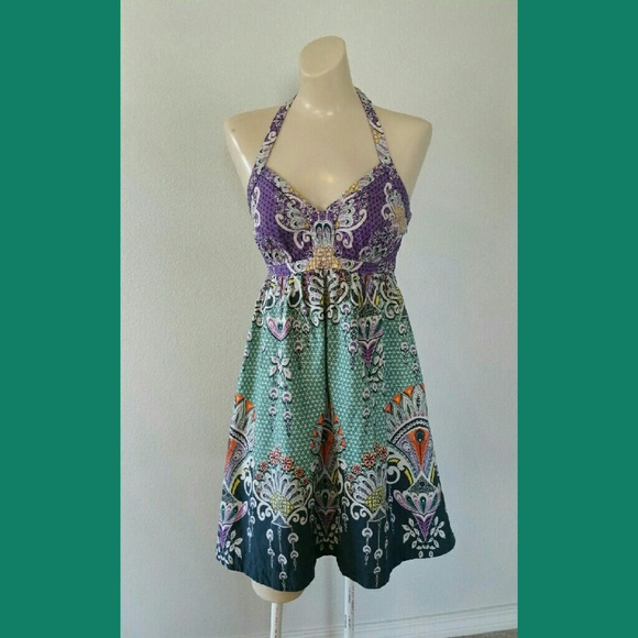 Halter top Summer Dress Size 4