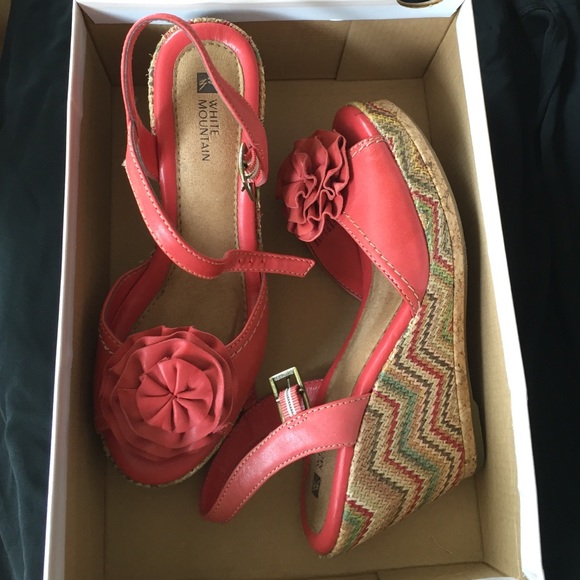 White Mountain Wedges (shoes)