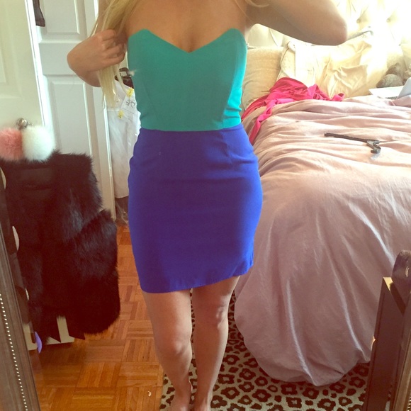 Jennifer Hope Sexy Strapless Dress - Picture 1 of 3
