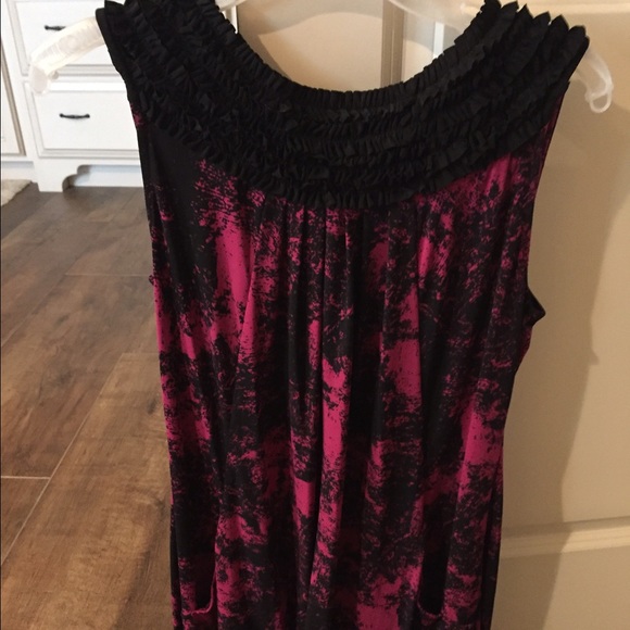 Navy and pink tunic
