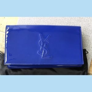 SOLD‼️ trade‼️YSL patent leather clutch