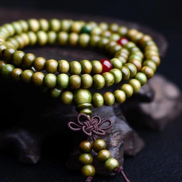 🙏🏽UNISEX 8mm GREEN MEDITATION BRACELET🙏🏽