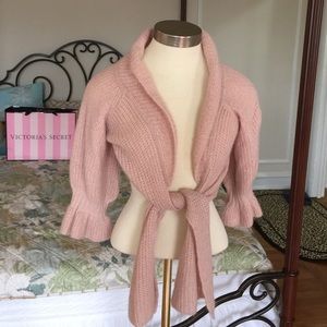 Arden b cropped sweater cardigan