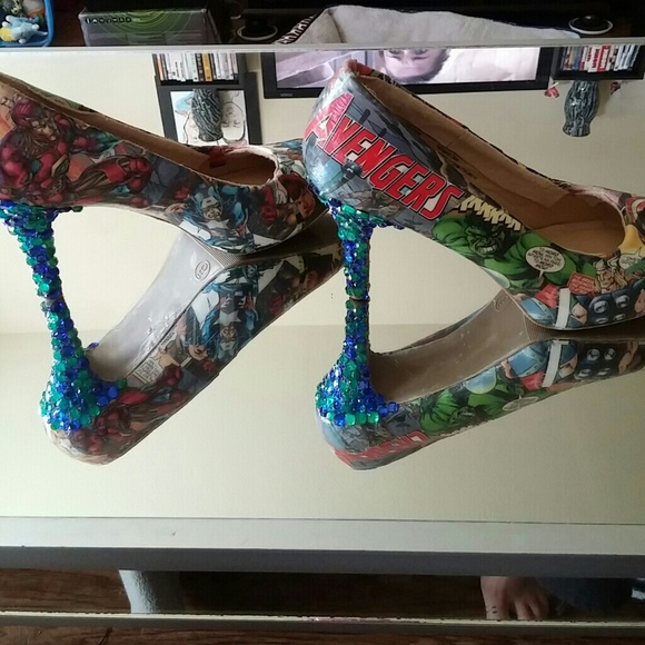 Avengers high heels