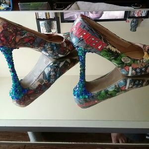 Avengers high heels