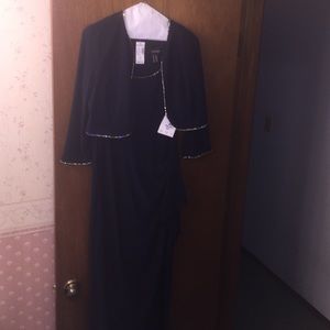 Stunning and stylish navy special occasion dress