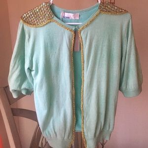 Anthropology: iLove binetti sweater