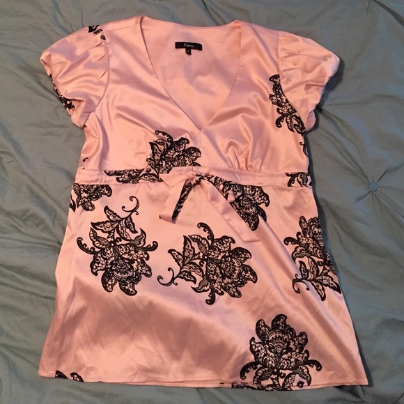 Express satin top