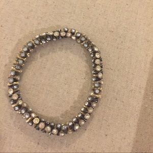 Mixed metal bracelet