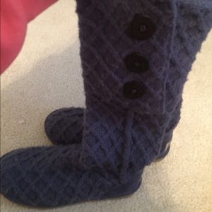 Purple Cardy Uggs size 8