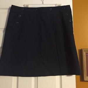 Talbots Navy Blue Skirt Size 16