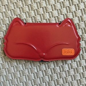 iPhone 5 Cat Face Wallet Case