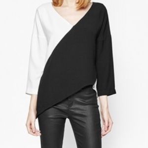 French Connection Asymmetrical Top