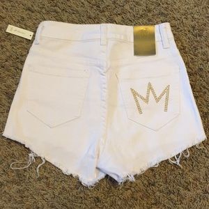 Nicki Minaj High waisted cutoff shorts