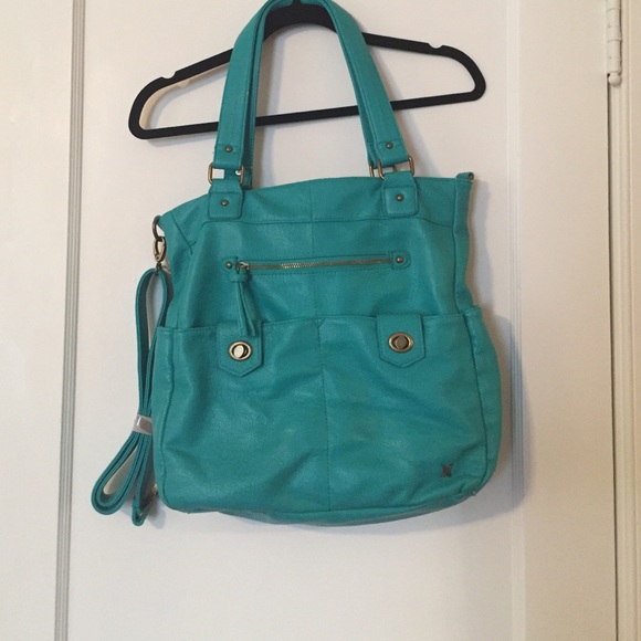 Hurley turquoise large tote