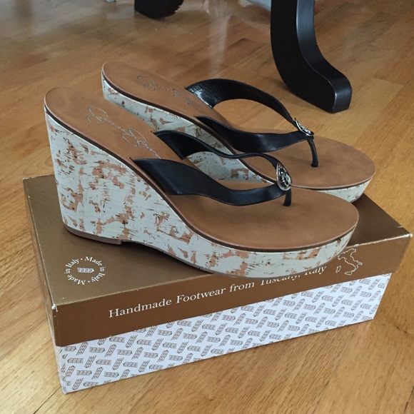 Jessica Simpson wedges