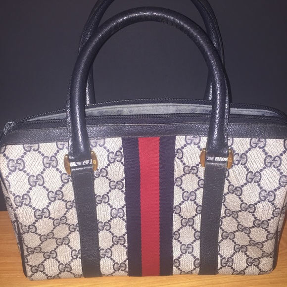 ‼️ SOLD ‼️ VINTAGE GUCCI HANDBAG-ShipsToday - Picture 3 of 4