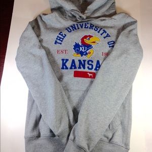 University of Kansas Pink Hoodie XS