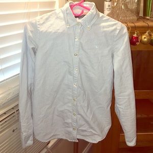 Light blue & white Vineyard Vines button up