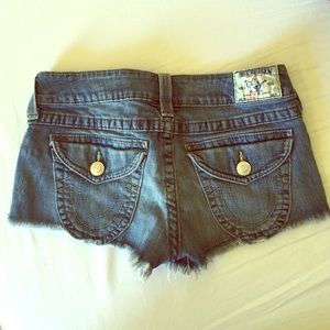 True Religion daisy duke shorts