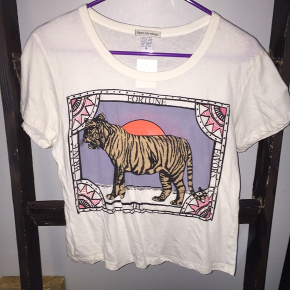 NWT Tiger Crop Top