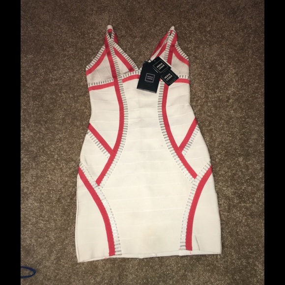 Never worn classic  Herve Leger Dress