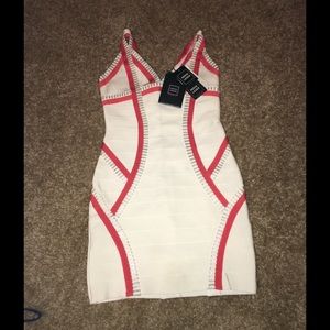 Never worn classic  Herve Leger Dress