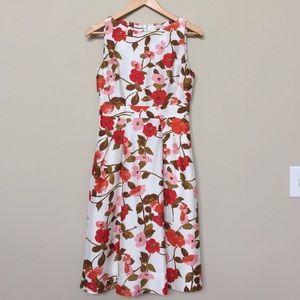 SPRING SALE! Banana Republic Floral Silk Dress