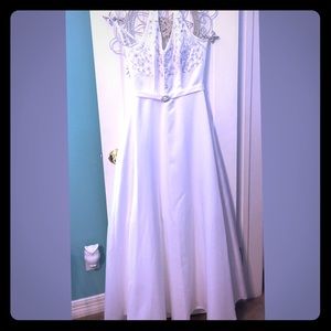 White Formal Dress