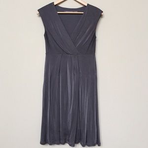 Boden Limited Edition Gray Silk/Viscose Dress
