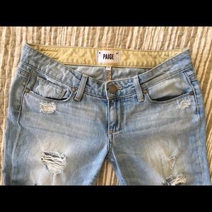 Paige Denim Jimmy Jimmy Crop Jeans Size 24